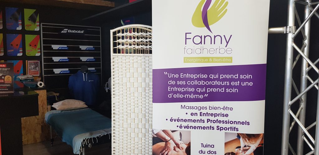 Prestation bien-être pour un comité d'entreprise lors d'une journée sportive foot en salle