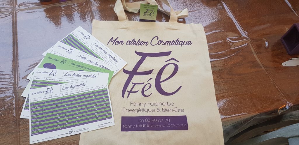 Repartez avec votre création, vos fiches explicatives, votre sac FFÉÊ.